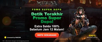 Jackpot Medusa II Menanti Anda banner