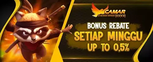 Rebate Slot Hingga 0.5% banner